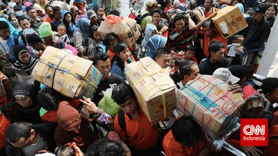 Melihat Lagi Hiruk Pikuk Mudik Sebelum Pandemi