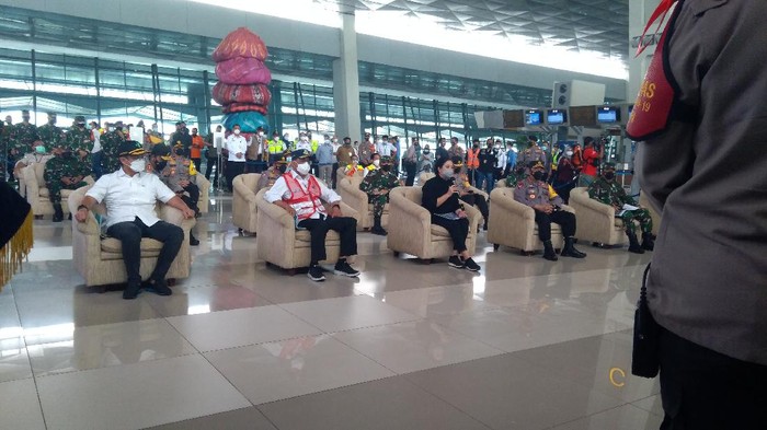 Menhub, Ketua DPR hingga Panglima TNI dan Kapolri Tinjau Larangan Mudik di Bandara Soetta