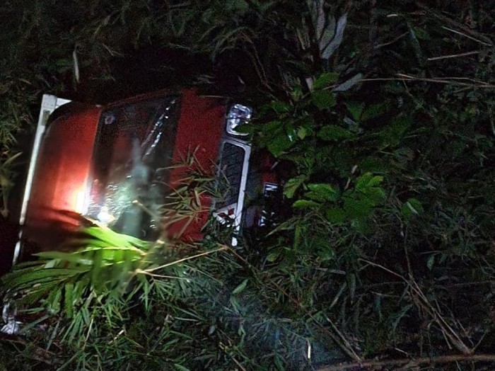Mobil terjun ke jurang di Cianjur