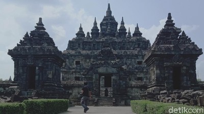 Candi Plaosan di Klaten Sepi Pengunjung