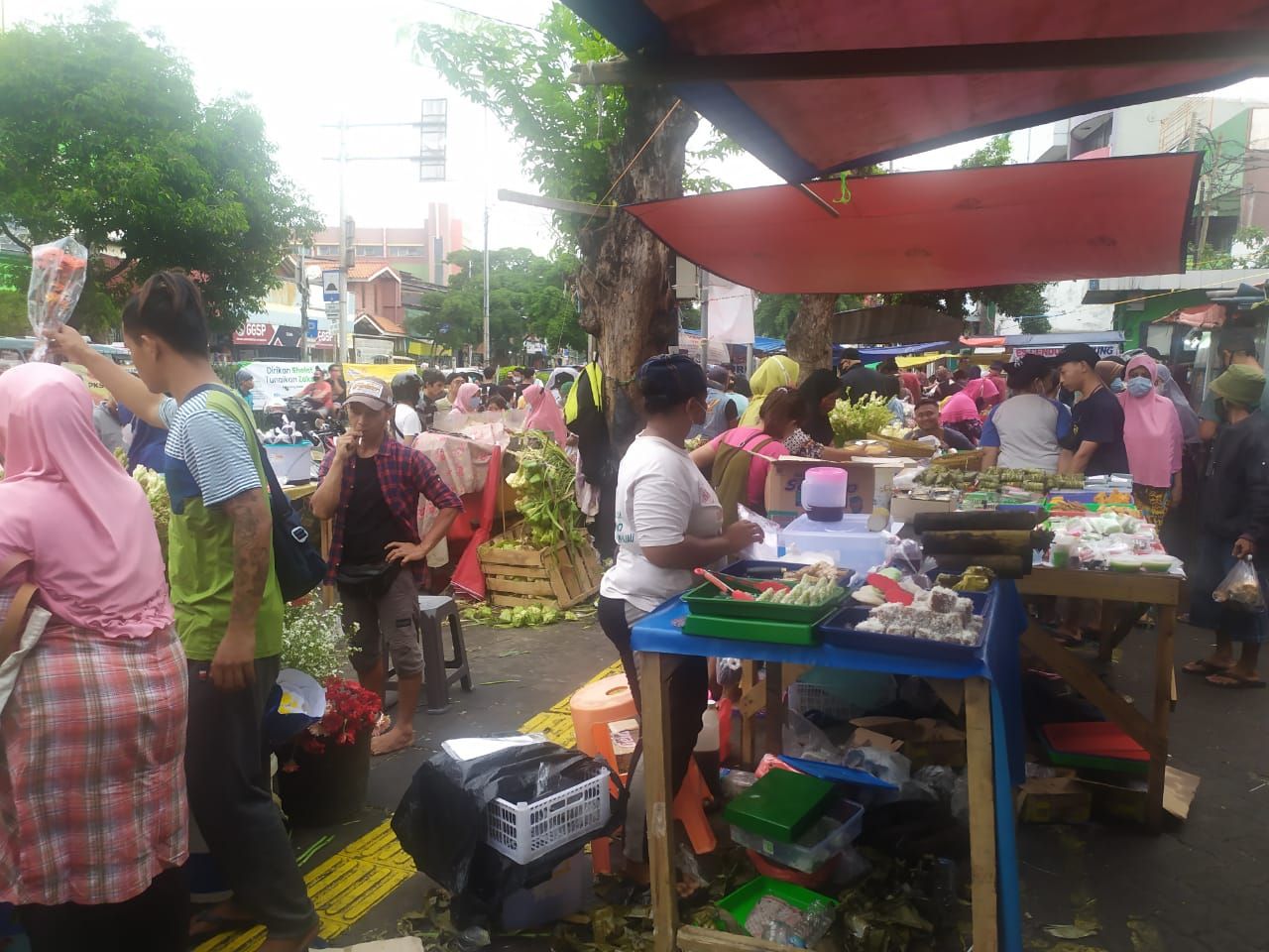 Pasar Rawamangun (Foto: Luqman/detikcom)