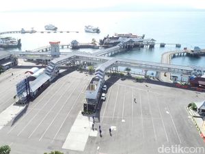Penyekatan Efektif, Pelabuhan Ketapang Banyuwangi Begitu Lengang