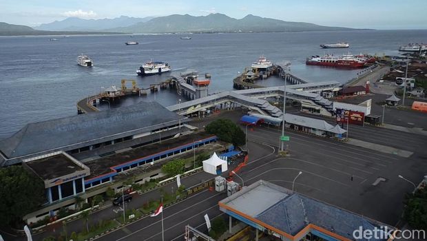 pelabuhan ketapang sepi