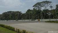 Sebelum pandemi, biasa kawasan ikonik Ibu Kota ini selalu ramai saat libur Lebaran.
