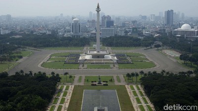 Perhatian! Monas Ditutup Lho Gaes Selama Libur Lebaran