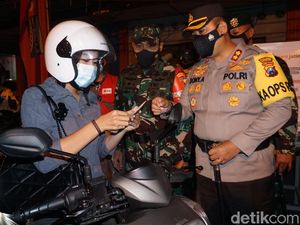 Beragam Modus Pemudik Tembus Penyekatan Malam Takbir di Mojokerto