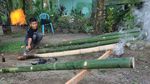 Nostalgia Meriam Bambu Sambut Hari Raya Idul Fitri