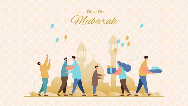 Ucapan Selamat Hari Raya Idul Fitri 1422 H Kartu Ucapan Selamat Hari Raya Idul Fitri 1422 H