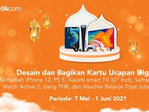 Bikin Kartu Ucapan Lebaran Bisa Dapat iPhone 12, Mau?