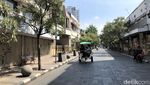 Begini Lengangnya Jalanan Kota Bandung Saat Lebaran