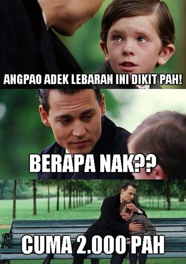 Mungkin angpao Lebaran yang tunainya cuma Rp 2 ribu, tapi yang di transfernya banyak. Kalau kamu dapet angpao Lebarannya tunai atau transfer nih? Foto: 1cak.com