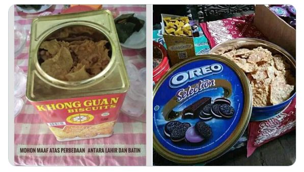 Bikin Penasaran Misteri Isi Kaleng Biskuit Suguhan Lebaran