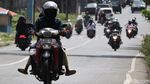 Lalin Perbatasan Bandung Ramai di Tengah Larangan Mudik Lokal