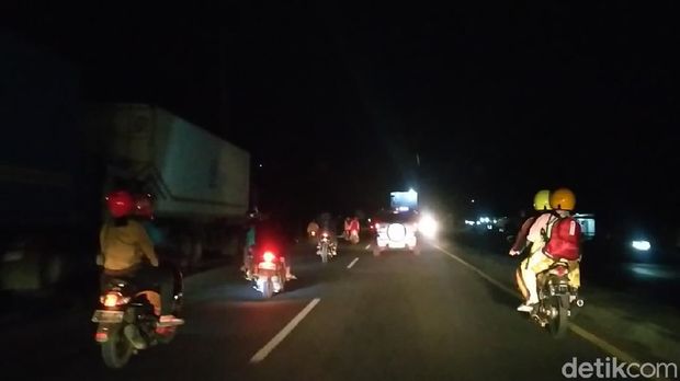 Pos pantau pemudik di Jalur Pantura Pemalang