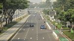 Penampakan Kota Jakarta yang Lengang di Hari Pertama Lebaran