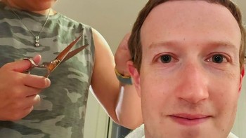 Saat memoton rambut Zuckerberg. Memberi dan menyediakan kepada yang membutuhkan sudah menjadi bagian dari hidupku dari sebelum bertemu dengan Mark, ujar Priscilla. Foto: Instagram