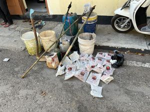 Tiga Desa yang Nyalakan Petasan di Pacitan Digerebek, 9 Orang Diamankan