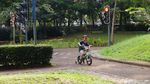 Riuhnya Taman Lalu Lintas Bandung Saat Lebaran Idul Fitri