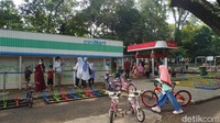 Kunjungan Taman Lalu Lintas Ade Irma Suryani Nasution cukup jauh berbeda jika dibandingkan kunjungan di musim libur lebaran tahun-tahun sebelumnya.