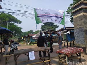 Akses ke TPU Menteng Pulo Dijaga, Sejumlah Peziarah Masih Bisa Masuk