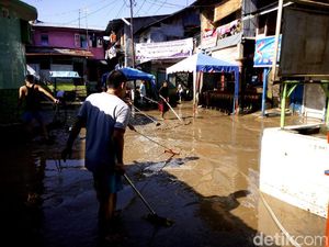 Nasib Warga Medan Kebanjiran di Hari Lebaran
