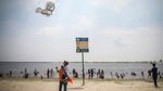 Ancol Ramai Didatangi Warga Jakarta di Hari Kedua Lebaran