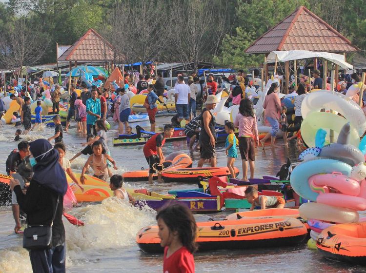 Begini Ramainya Tempat Wisata di Aceh-Donggala Saat Libur Lebaran