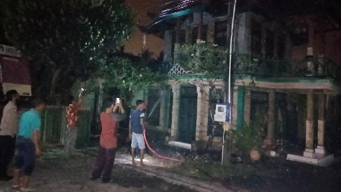 Galeri Batik Besar di Banyuwangi Terbakar