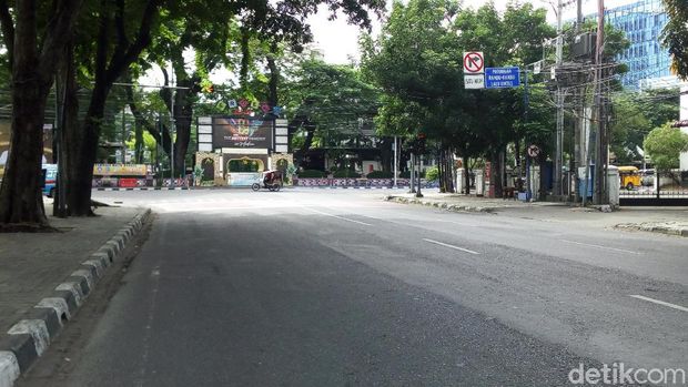 Jalanan Kota Medan Lengang di Hari Kedua Lebaran