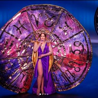 Terakhir ada Miss Universe Puerto Rico, Estefania Soto Torres. Kostum nasionalnya itu merupakan bentuk penghargaan untuk seorang seniman Puerto Rico, Walter, yang telah menjadi pelopor kebebasab dan penerimaan universal. Foto: Instagram