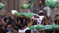 103 warga tewas itu termasuk 27 anak-anak dan 11 wanita. AP/Adel Hana  