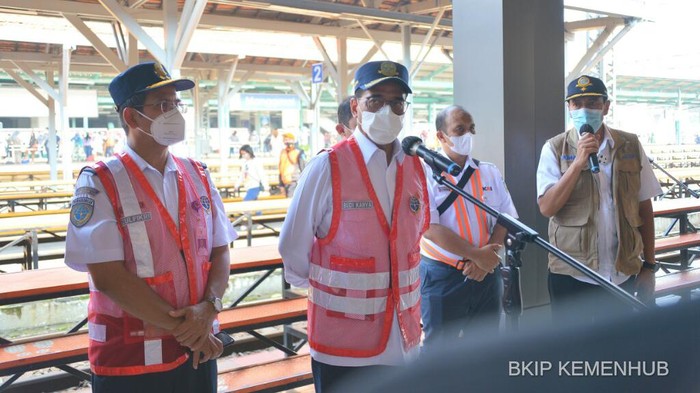 Menteri Perhubungan (Menhub) Budi Karya Sumadi