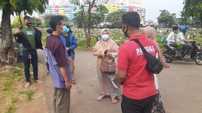 Pamdal TPU Prumpung cerita kesulitan cegah peziarah