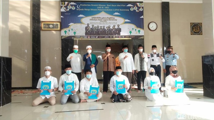 Remisi Lebaran Napi Lapas Karawang