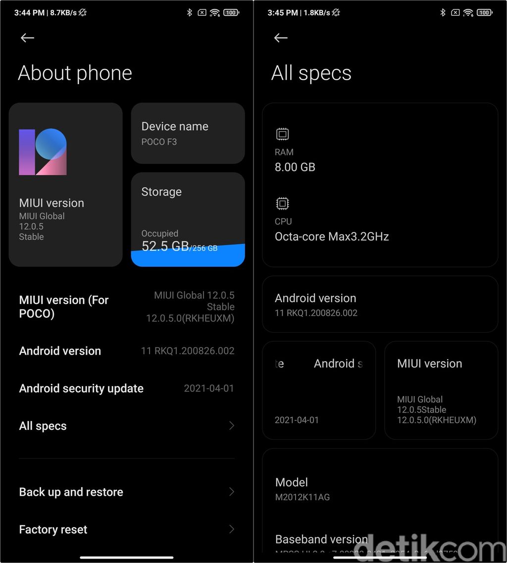 Review Poco F3 Review Poco F3