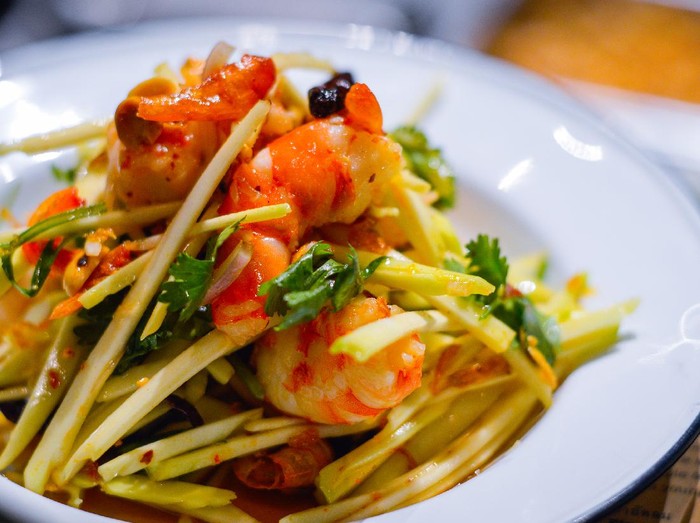 Selada Udang Mangga Muda Selada Udang Mangga Muda