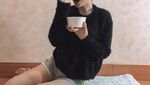 Cantiknya Selebgram Vey Ruby Jane Saat Minum Boba