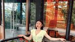 Cantiknya Selebgram Vey Ruby Jane Saat Minum Boba