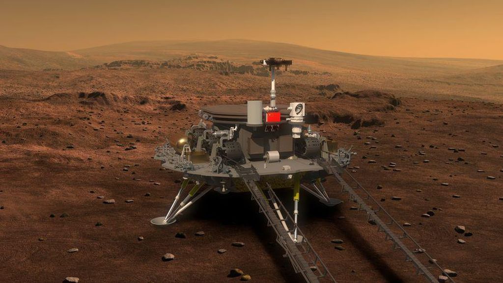 Salip Amerika, China Bakal Jadi Negara Pertama Bawa Sampel Mars