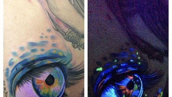 Mata yang keluar cahaya. Foto: Brightside