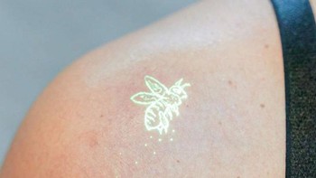 Tawon bersinar. Foto: Brightside