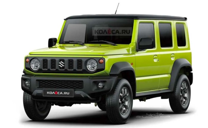 Ilustrasi Suzuki Jimny 5 pintu