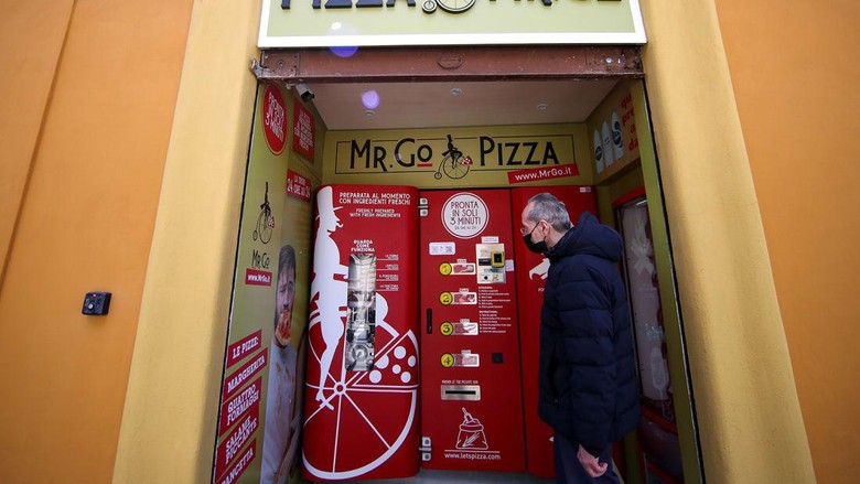 Mr Go Pizza vending machine pizza di Roma Mr Go Pizza vending machine pizza di Roma