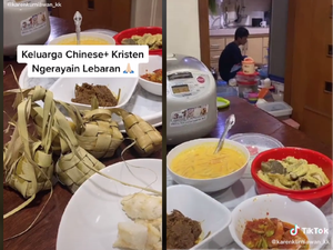Viral Curhat Keluarga Non Muslim ikut Masak Ketupat dan Opor Ayam Tiap Lebaran