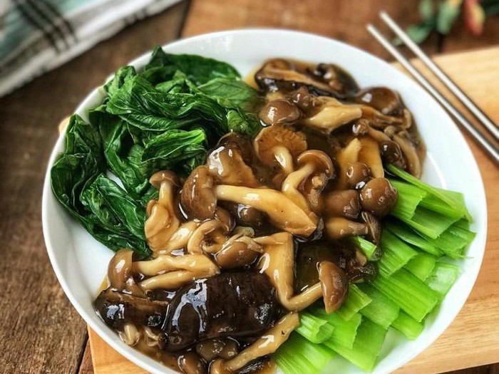 Pokchoy Tahu Siram Jamur Pokchoy Tahu Siram Jamur