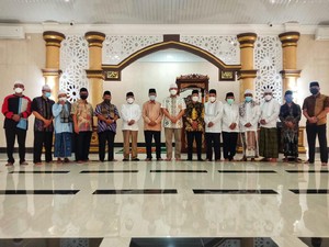 Momen Lebaran, Kapolda NTB Terima Kunjungan Silaturahmi Tokoh Agama