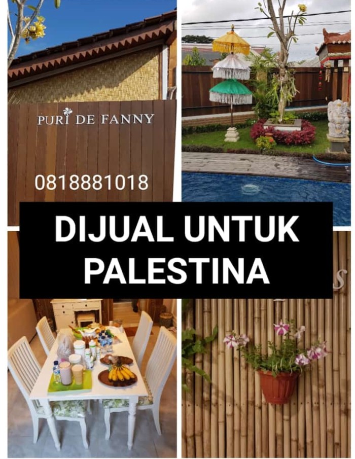 Sebuah Rumah Dijual untuk Rakyat Palestina Viral di Banyuwangi