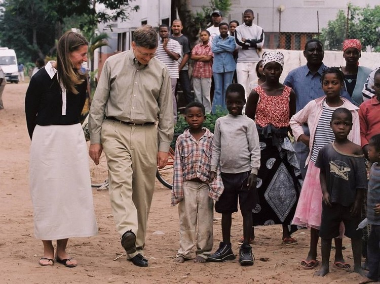 Bill Gates miskin