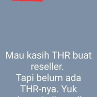 Jadi maksud status si penjual online shop yang satu ini apa ya? Sebenarnya niat ngasih THR nggak sih? Foto: Instagram/@rajaherp