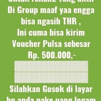 Kalau ini sih bukannya dapet THR, bisa-bisa layar HP malah jadi rusak. Ada-ada saja memang netizen. Foto: Instagram/@dramaolshop.id